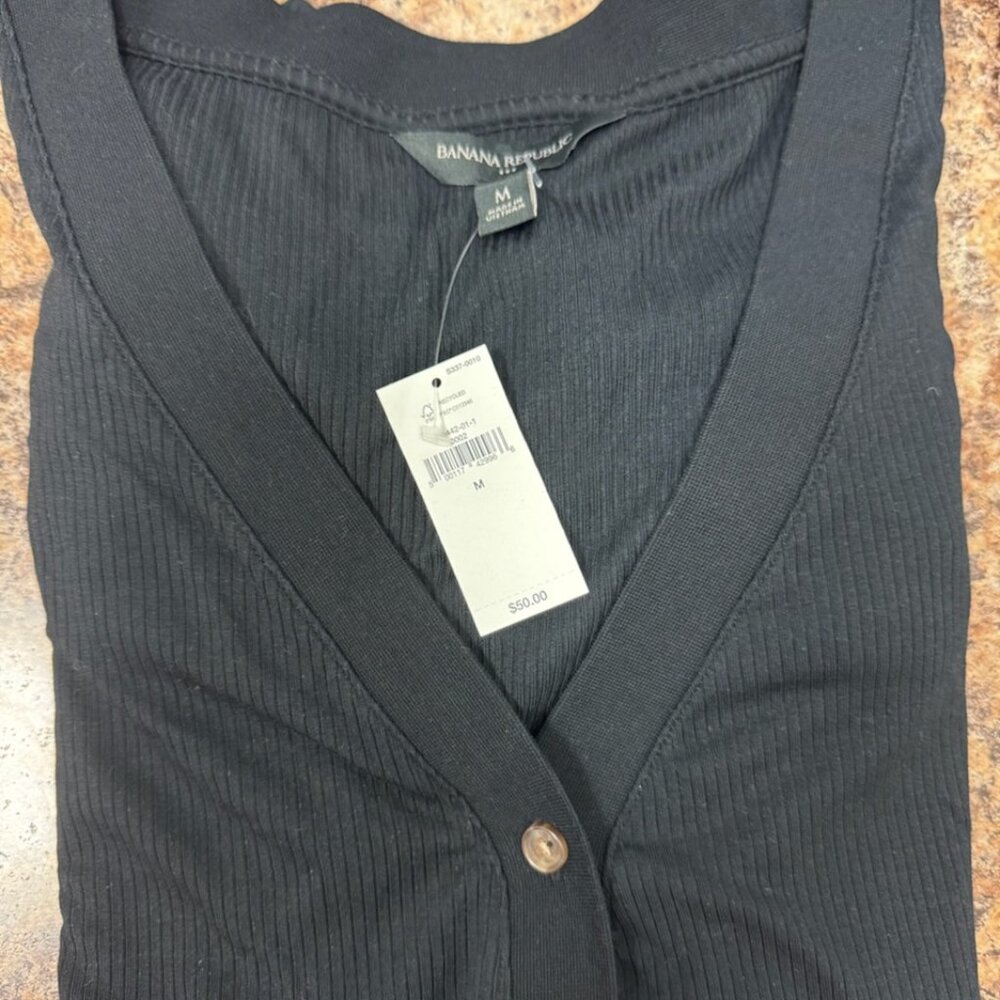 Banana Republic Black Cardigan